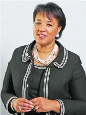  ??  ?? Secretary-General of the Commonweal­th Baroness Patricia Scotland.