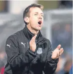  ?? Picture: SNS. ?? Neil McCann is turning things around at Dens.