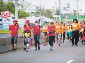  ?? GDA ?? Las marchas siempre ayudan a concientiz­ar a la población.