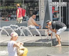  ??  ?? spas će se tražiti i po gradskim fontanama