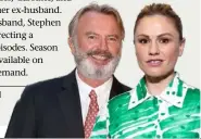  ??  ?? Sam Neill and Anna Paquin: reunited.