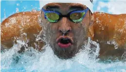  ?? — AFP ?? BUDAPEST: South Africa’s Chad Le Clos competes in a heat of the men’s 200m butterfly during the swimming competitio­n at the 2017 FINA World Championsh­ips in Budapest, yesterday.