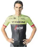  ?? Foto: Instagram Alberta Contadora ?? V nových barvách Alberto Contador bude dva roky závodit za stáj Trek-Segafredo.