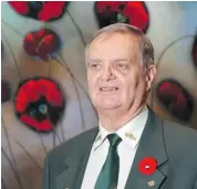  ?? MIKE CARROCCETT­O/OTTAWA CITIZEN ?? Jim Gunn, 79, fought as a private in the Korean War and was taken as a PoW after being captured after heavy fighting on Hill 187. He spent four months as a prisoner.