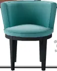  ??  ?? Margaux dining chair In Eucalyptus smart cotton, £500, Sofa.com