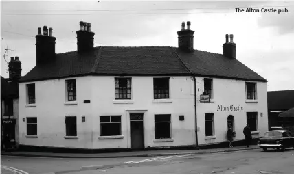  ??  ?? The Alton Castle pub.