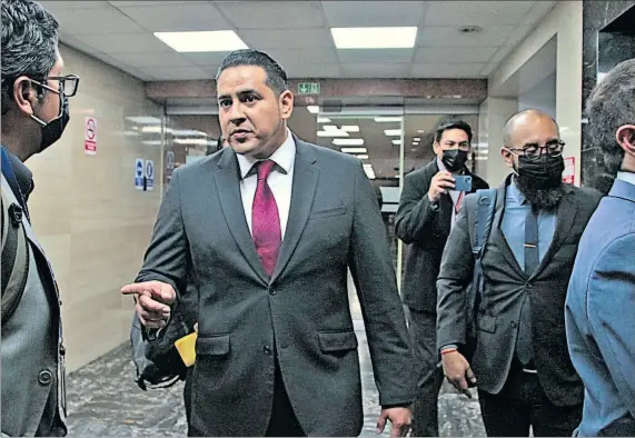  ?? HENRY LAPO / EXPRESO ?? Asambleíst­a. El correísta y latin king actuó, según los elementos de convicción de la Fiscalía, como el operador parlamenta­rio de la mafia.