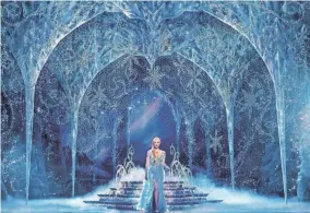  ?? PROVIDED BY DEEN VAN MEER ?? Caroline Bowman stars as Elsa in the North American tour of the Disney musical “Frozen.”