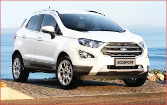  ??  ?? 2019 Ford EcoSport