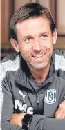 ??  ?? Neil McCann insists Dundee’s proposed new stadium at Camperdown Park will be “up there with the best in the country”.