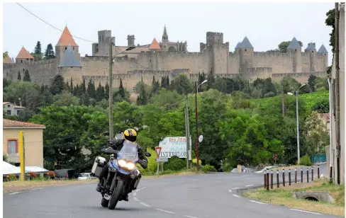  ??  ?? Never mind medieval castles: Carcassonn­e has an entire historic city to explore