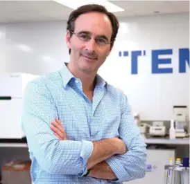  ??  ?? Eric Lefkofsky founded Tempus after his wife’s cancer diagnosis.