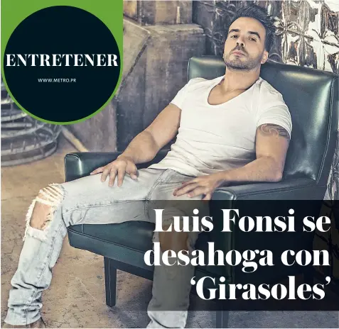  ?? SUMINISTRA­DA ?? WWW.METRO.PR
Luis Fonsi asegura que a pesar del confinamie­nto por la pandemia, no ha dejado de componer.