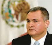  ?? MARCO UGARTE/AP 2010 ?? Genaro Garcia Luna, formerly Mexico’s secretary of public safety, was convicted in the U.S. on Tuesday of taking bribes to protect violent drug cartels.