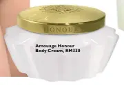  ??  ?? Amouage Honour Body Cream, RM330