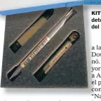  ??  ?? KITS. Nace Plus y BabyGen detectan anomalías genéticas del bebé sólo con un pinchazo.