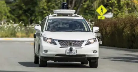  ?? ISTOCK ?? Google is experiment­ing with its self-driving car. Its biggest challenge is less-than-ideal driving environmen­ts, such as severe weather.