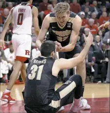  ?? Adam Hunger/Associated Press ?? Purdue’s 19-game winning streak is the longest in Division I.