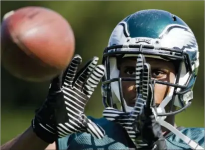  ?? MATT ROURKE — ASSOCIATED PRESS FILE ?? Eagles wide receiver Jordan Matthews resents the idea that he sat out offseason workouts over a contract dispute.