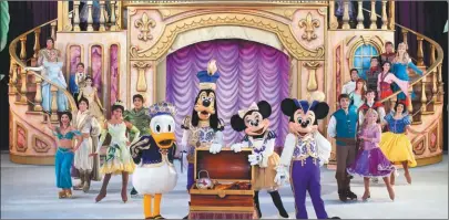  ??  ?? DISNEY ON ICE. El nuevo espectácul­o de la factoría Disney se presentará en el Orfeo Superdomo.