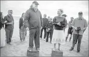  ?? Jay L. Clendenin Los Angeles Times ?? JONATHAN GOLD, left, died in July at 57. Friday’s posthumous prize was his ninth James Beard award.