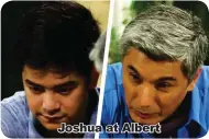  ??  ?? Joshua at Albert