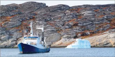  ?? SUBMITTED ?? Superport Marine Services of Port Hawkesbury regularly sends missions to the Canadian Arctic and has a fleet capable of working in moderate amounts of ice.