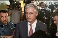 ?? ERIK SIMANDER ?? FILE - In this July 30, 2019, file photo, Robert O’Brien, U.S. Special Envoy Ambassador, arrives at the district court where U.S. rapper A$AP Rocky is to appear on charges of assault, in Stockholm, Sweden. President Donald Trump says he plans to name O’Brien to be his new national security adviser.