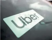  ?? AP ?? Uber documents leaked to the Brtiish newspaper The Guardian have been examined by the Internatio­nal Consortium of Investigat­ive Journalist­s.