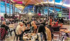  ?? TU JAZZ FEST PHOTO ?? Royal Botanical Gardens’ Rock Garden is transforme­d into an indoor-outdoor jazz lounge for WinterTide three nights a week until Saturday. The RBG is developing a multi-year master plan that includes finding ways to increase paid attendance.