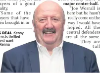  ??  ?? BIG DEAL Kenny Burns is thrilled Forest want McKenna