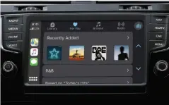  ??  ?? What Apple has learned from Carplay could play a big role in the developmen­t of an Apple car.