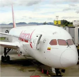  ?? FOTO ?? A septiembre Avianca Holdings cerró con una flota operativa consolidad­a de 190 aviones.