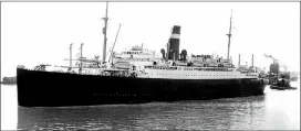  ??  ?? n Over: Kriegsmari­ne innrømte ikke å ha senket Athenia før i 1946.