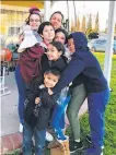  ?? Courtesy of Noe Romero ?? Stephen Romero (front) is shown in a family photo with his sister and cousins.