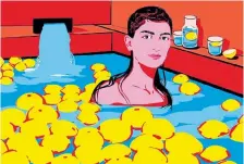  ?? Agnes Ricart, © The New York Times Co. ?? The popularity of water with lemon has reached a fever pitch this year, as people stuck at home have channeled their boredom into boosting their wellness routines.