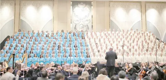  ?? ?? THE Tabernacle Choir at Temple Square.