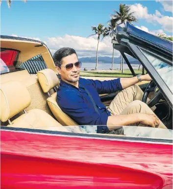  ?? CBS ?? Jay Hernandez takes on the title role of Thomas Magnum in the rebooted Magnum P.I., which debuts Sept. 24.