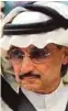  ??  ?? Prince Alwaleed bin Talal