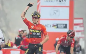  ?? FOTO: TOUR DE LOS EMIRATOS ?? Primoz Roglic ganó la etapa reina y sentenció la general