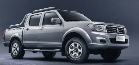  ??  ?? Neither the boxy styling nor the name are the most imaginitiv­e. The Pick Up is headed here only in 2021.