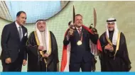  ?? — KUNA photos ?? The IIFME’s grand prize winner was given to the Egyptian inventor Dr. Ibrahim Al-Sherbini.