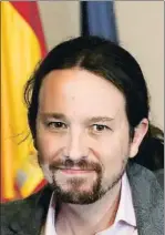  ?? SERGIO PEREZ / REUTERS ?? Pablo Iglesias