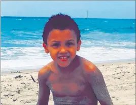  ??  ?? Gofundme Niccoli Franklin, 9, died Friday after he was hit by an SUV while riding his bike near East Silverado Ranch Boulevard and South Maryland Parkway in southeast Las Vegas.