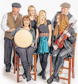  ?? CONTRIBUTE­D ?? 150 Years of Island Music, featuring Norman Stewart, left, Maxine Maclennan, Molly Macewen, Janelle Banks, Courtney Hogan-chandler and Alan Buchanan, will be presented at the Afton Hall in New Dominion on April 7.