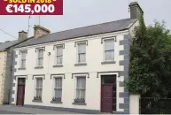  ??  ?? This house on Main St, Ballyvaugh­an, Co Clare was sold by DNG Brian MacMahon in October for €145k