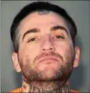  ?? THE ASSOCIATED PRESS ?? This undated photo provided by the Arizona Department of Correction­s shows Aaron Levi Schmidt. Authoritie­s say Schmidt drove an associate who was in a white supremacis­t group to a park in north Phoenix where the associate, who is accused of fatally...