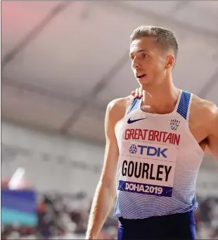  ?? ?? Gourley will once again be competing alongside fellow Scots Wightman and Kerr