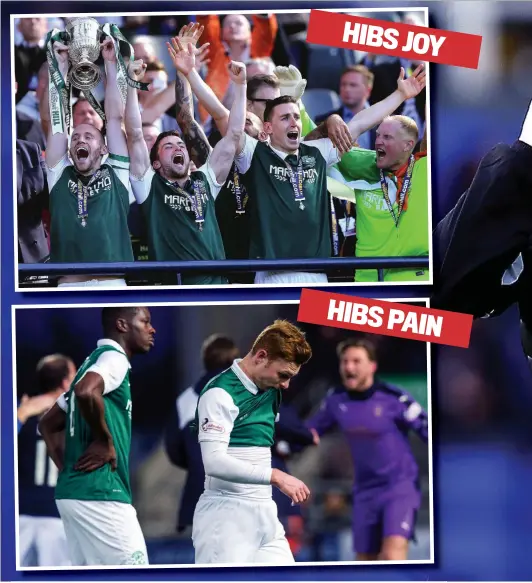  ??  ?? HIBS JOY HIBS PAIN