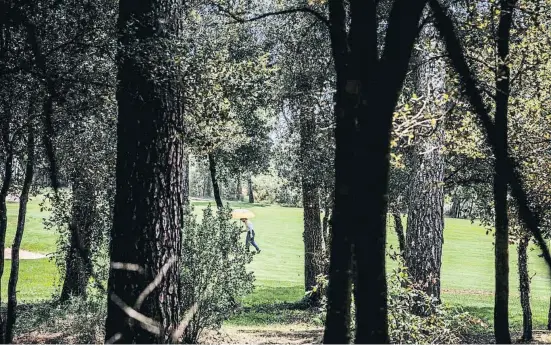  ?? Llibert Teixidó ?? El trazado de la vía está por definir, pero afectaría de un modo u otro al campo del club de golf El Prat